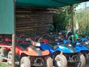 
  Quads parked