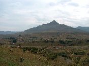 
  The mountain in view is named by people of the area as 