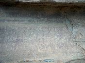 
  Bushman's Paintings: The stones lying are the tools they used for drawing.