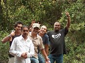 
  Lets intorduce the group once again: from right, Yaseen, Navaid, Asim, Shoaib and Mazhar.